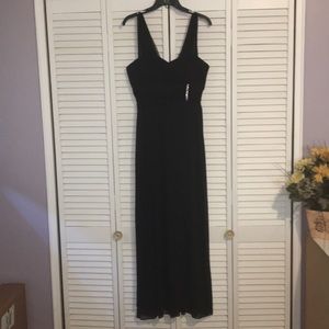 Black evening gown